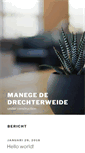 Mobile Screenshot of manegecharlois.nl